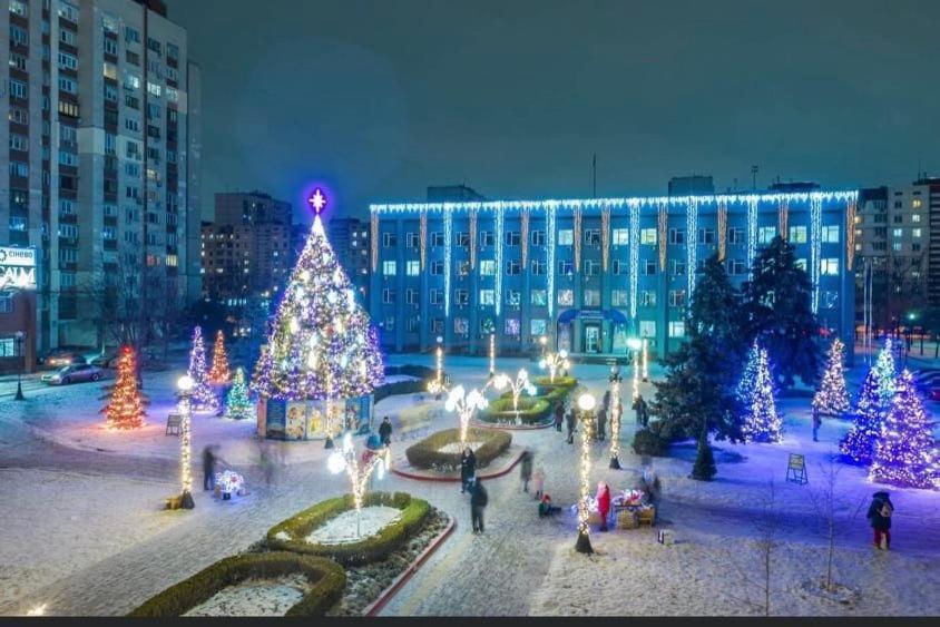 Роскошная 3К Квартира 170М2 На Оболонской Набережной Kyjev Exteriér fotografie